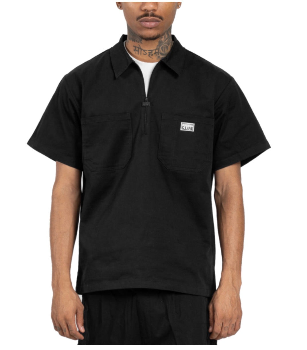 Pro club quarter zip