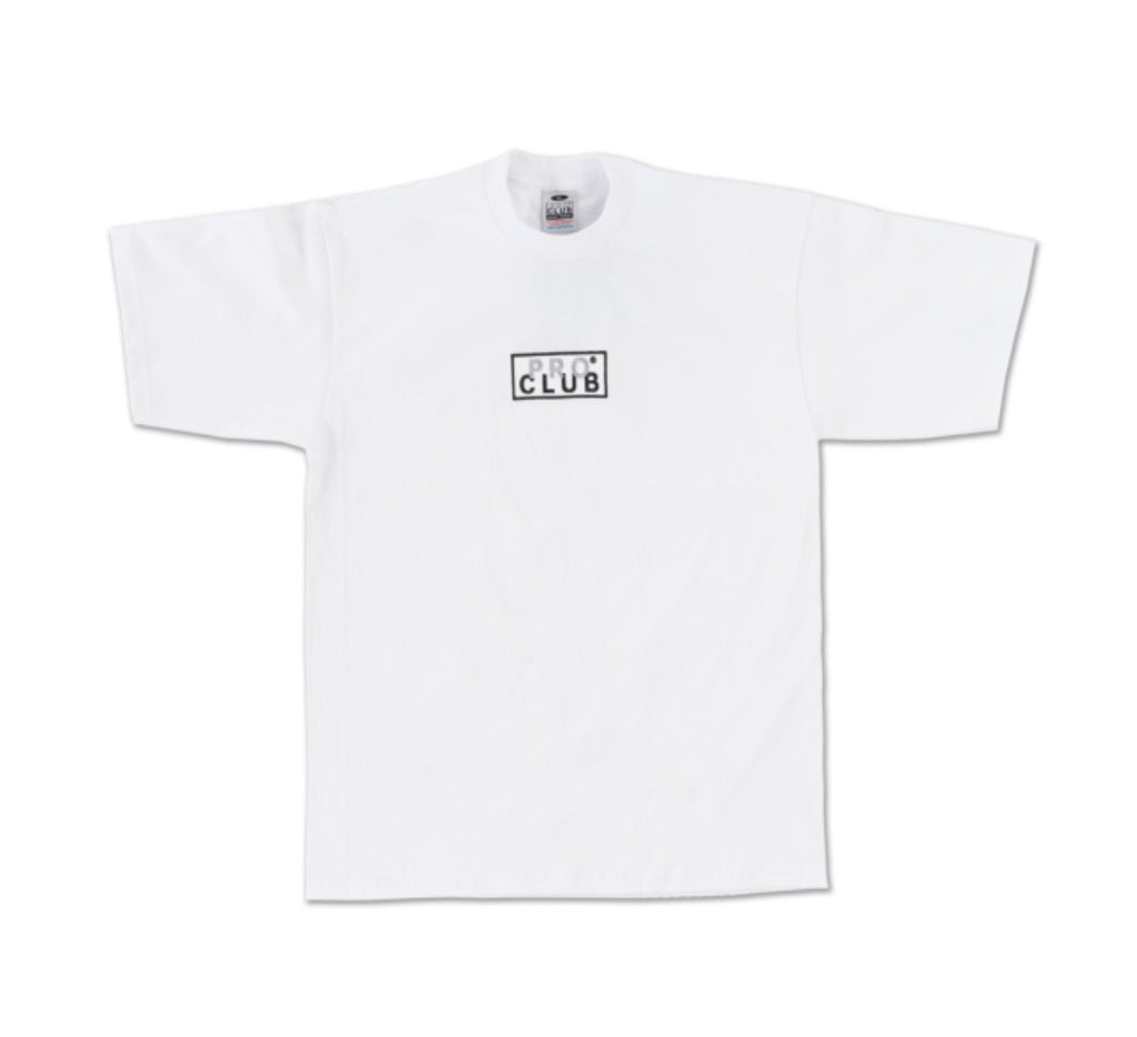 Pro club Embroidered Box Logo Tee