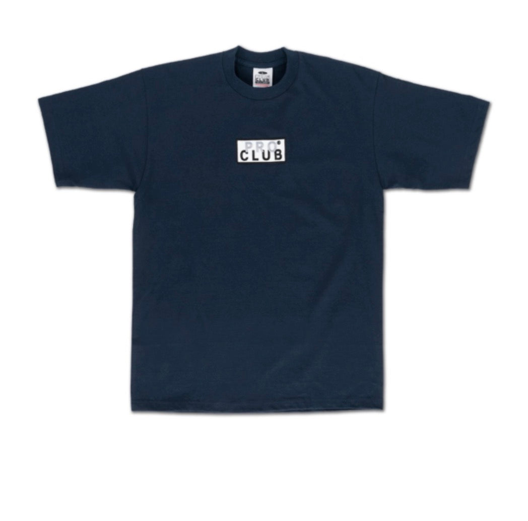 Pro club Embroidered Box Logo Tee
