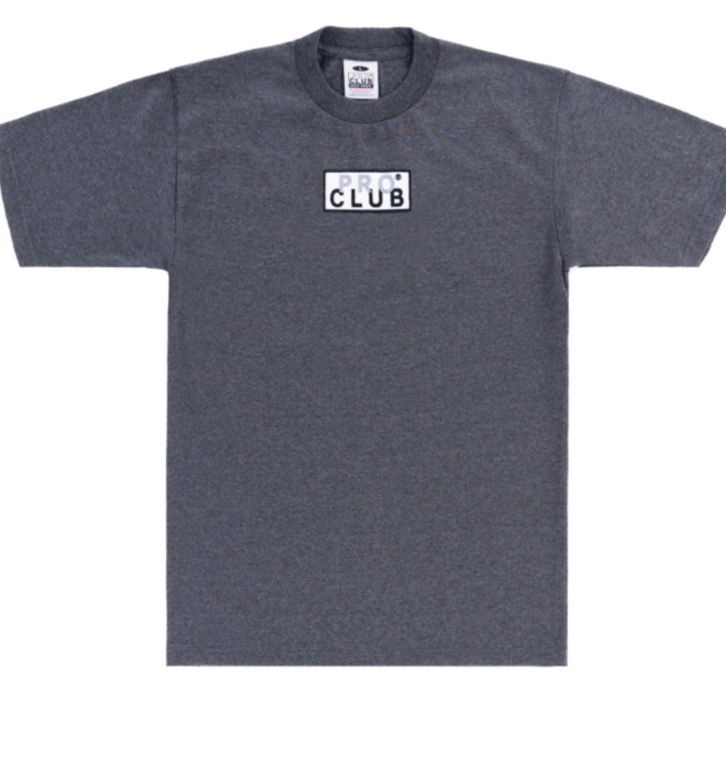 Pro club Embroidered Box Logo Tee