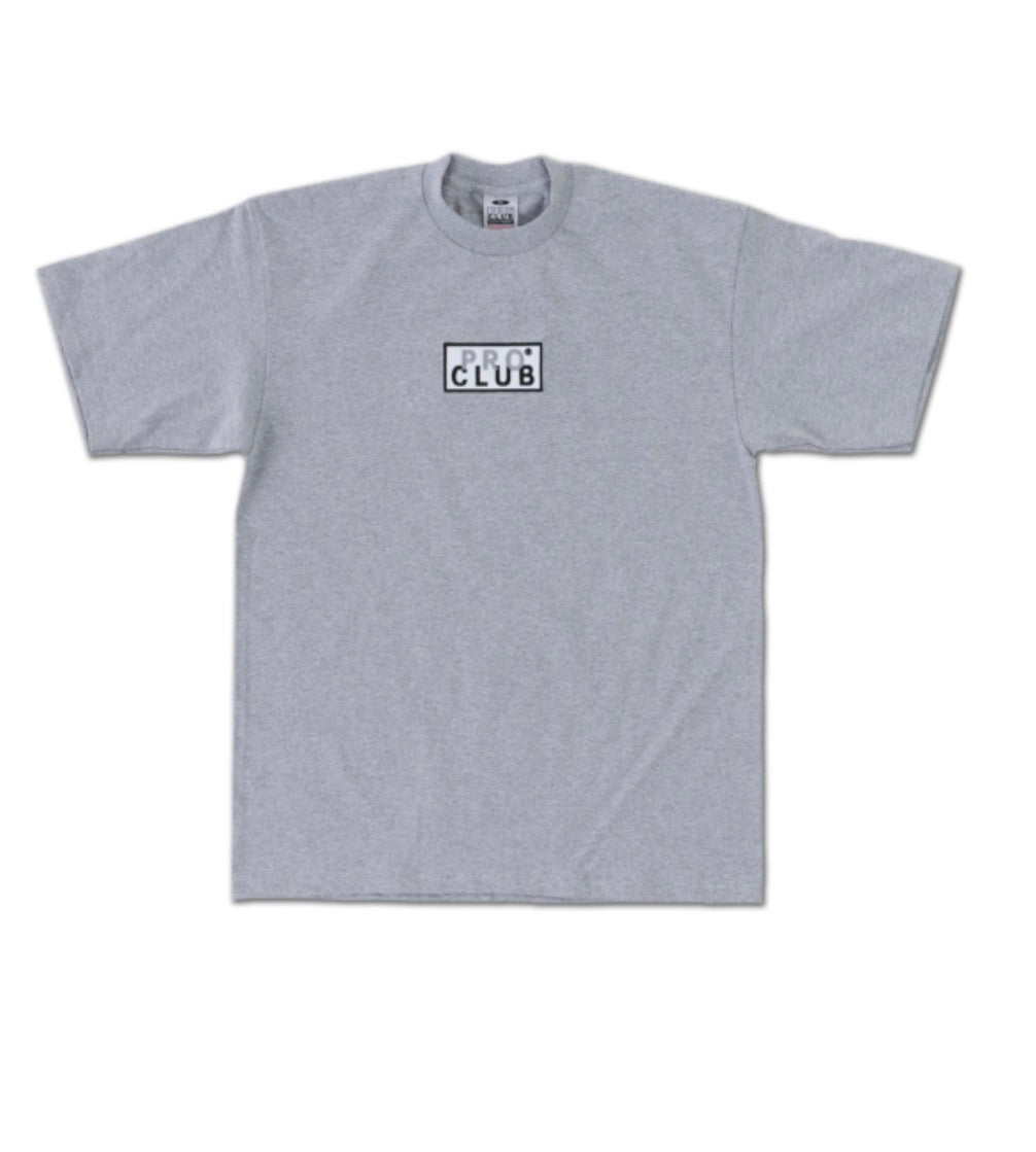 Pro club Embroidered Box Logo Tee