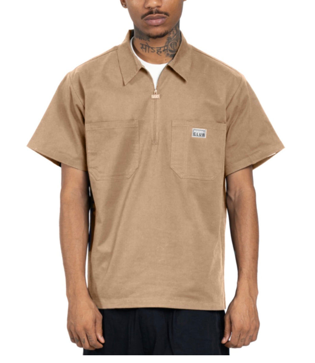 Pro club quarter zip