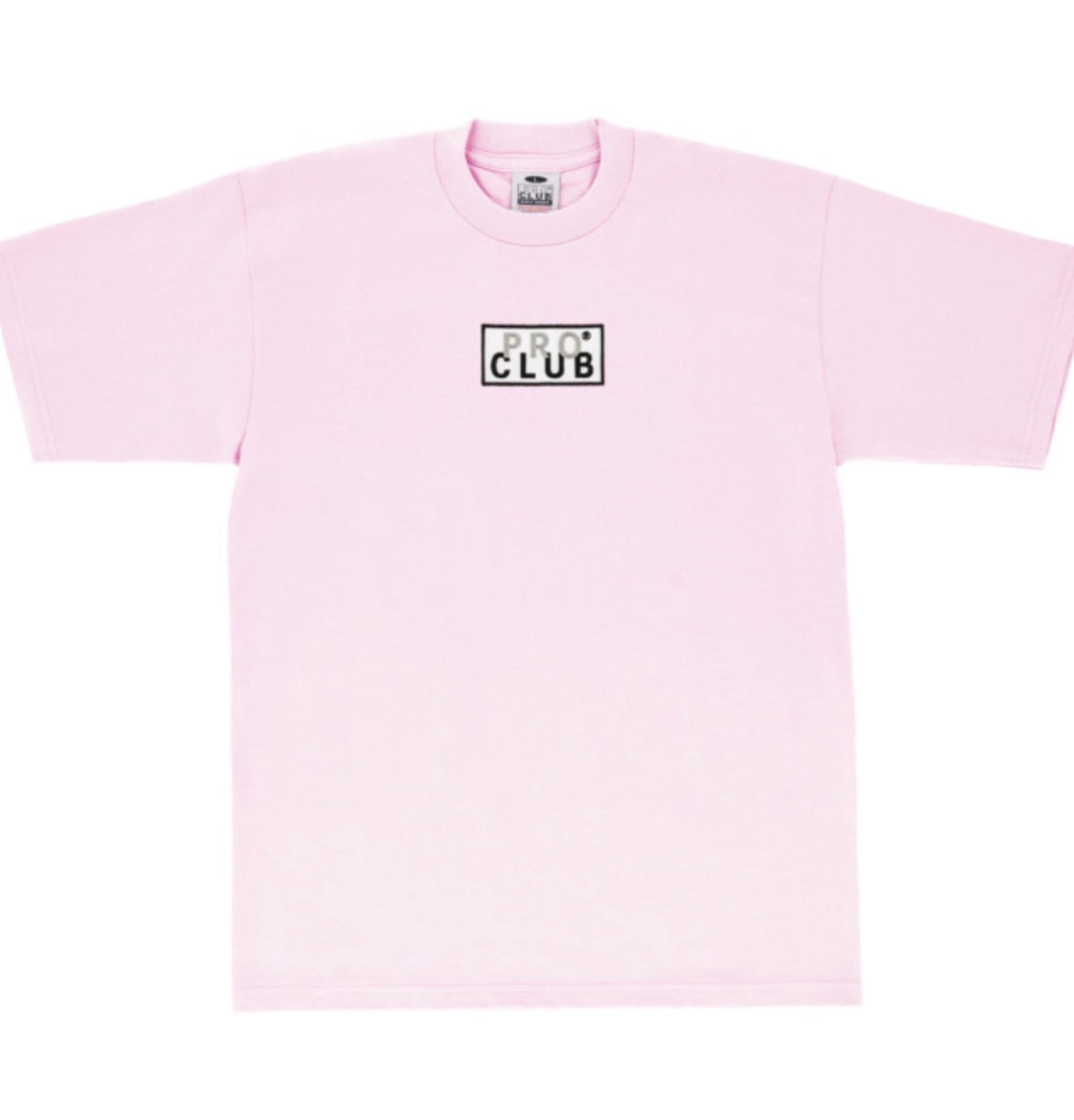 Pro club Embroidered Box Logo Tee