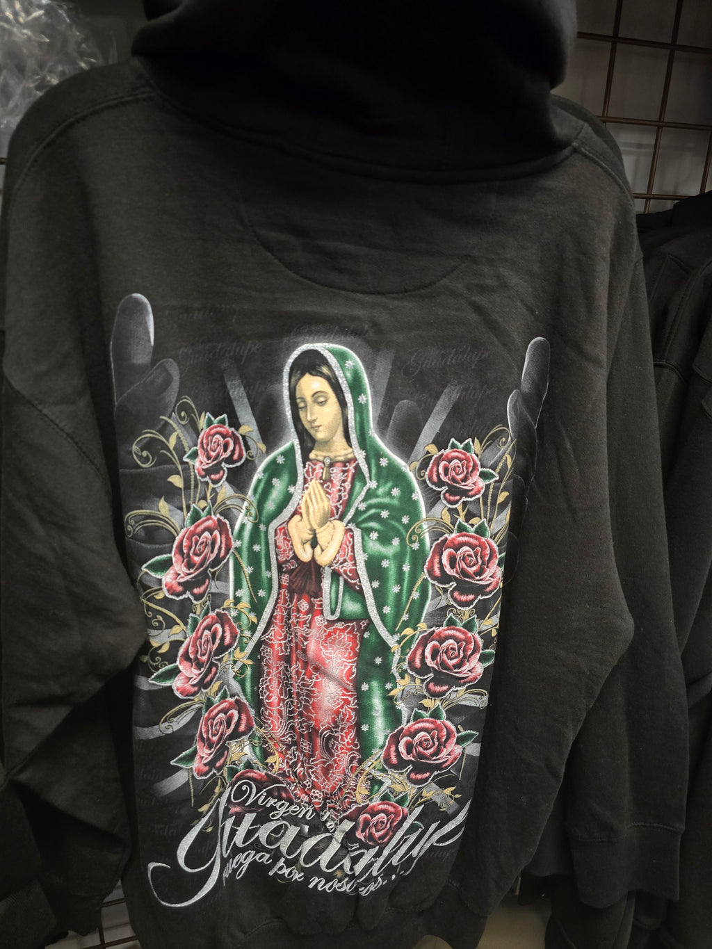 Virgin mary hoodie