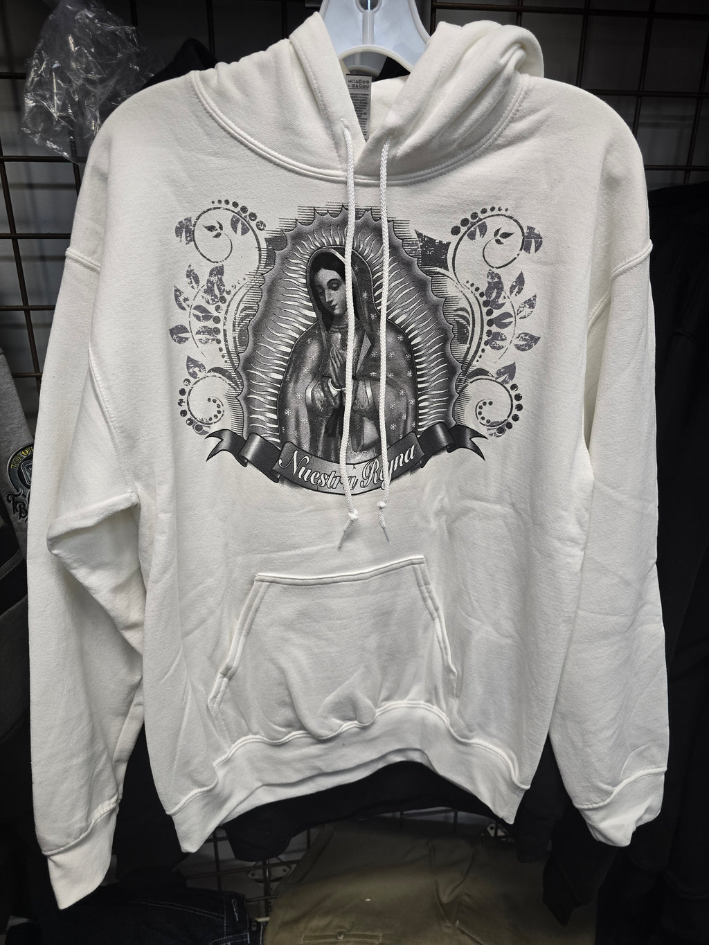 Virgin mary hoodie