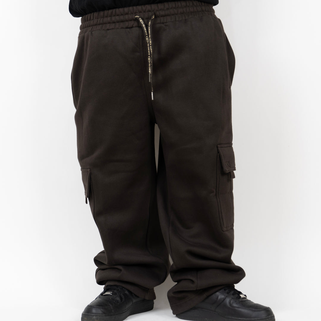 FB County Heavyweight Baggy Cargo Sweatpants